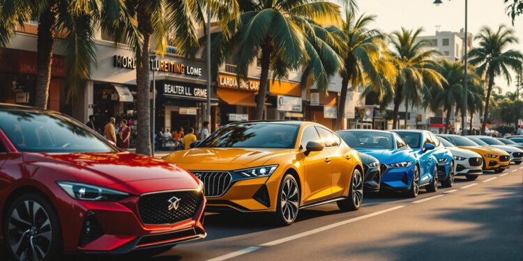 Top 10 des voitures les plus vendues à Lomé