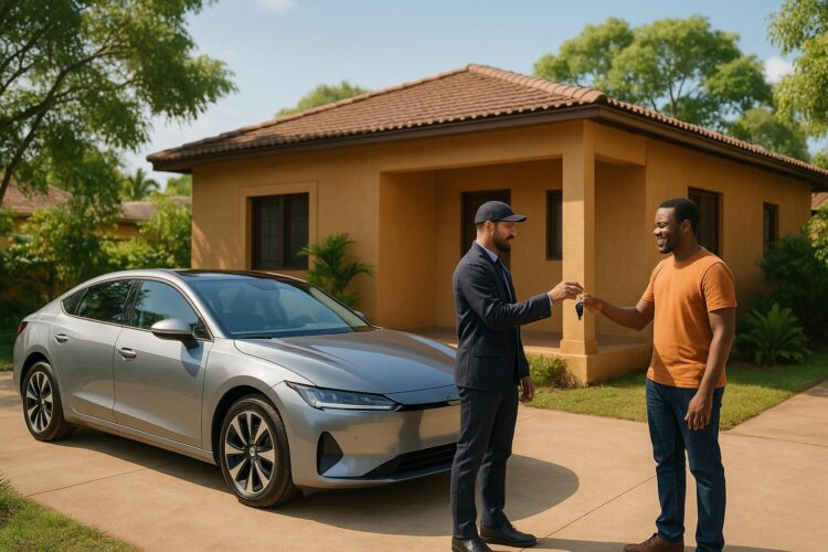 Togo : des voitures électriques livrées chez vous avec EV24.africa