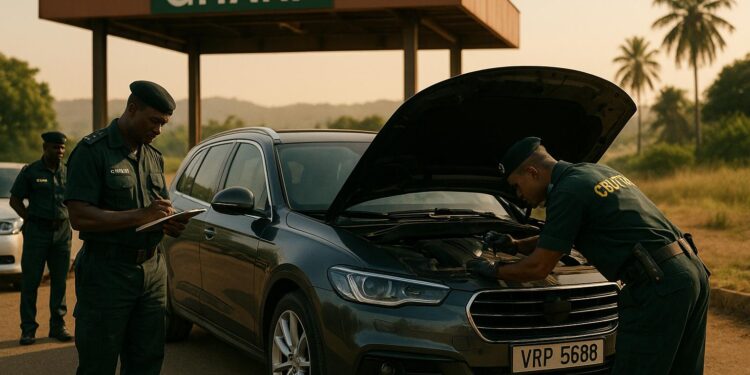 Le Ghana confronté à un vaste réseau de véhicules volés, révèle l’EOCO