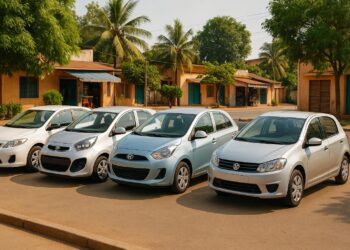 Top 5 des voitures à acheter au Togo à moins de 5 millions FCFA