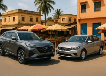 Forte progression des véhicules chinois sur le marché togolais