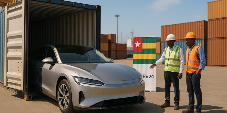 Importez votre voiture électrique au Togo avec EV24.africa