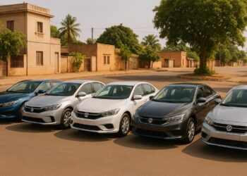 Top 5 des berlines fiables et abordables au Togo en 2025