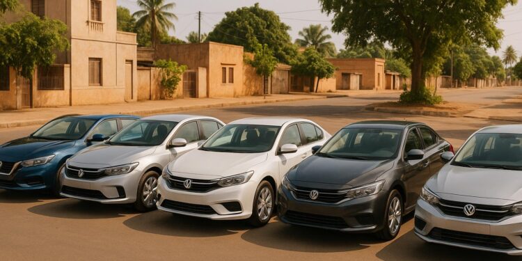 Top 5 des berlines fiables et abordables au Togo en 2025