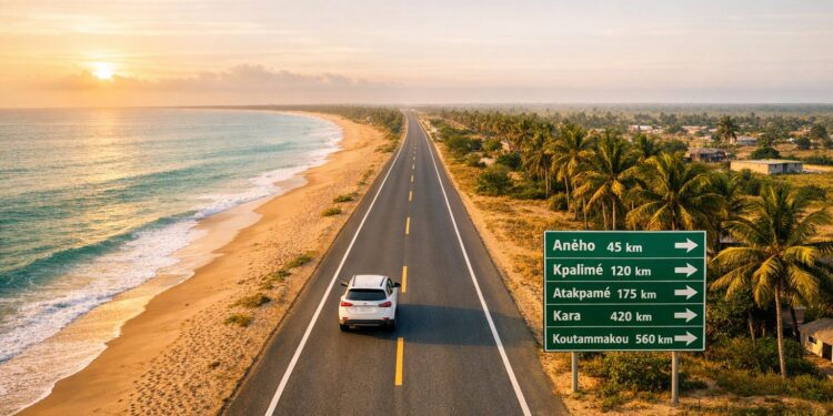 Les plus beaux trajets à faire en voiture depuis Lomé