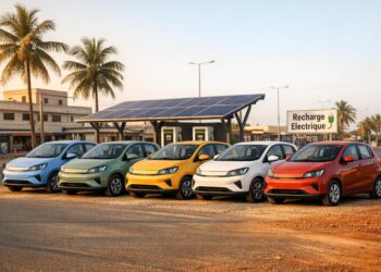 Top 5 des voitures électriques abordables au Togo cette année